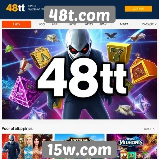 Visão geral dos jogos disponíveis no 48t.com
